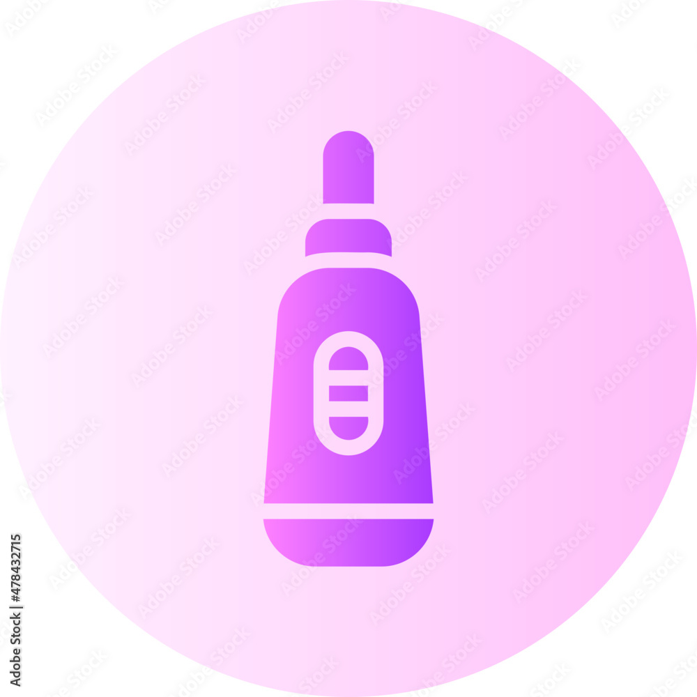 pregnancy test gradient icon pregnancy test gradient icon