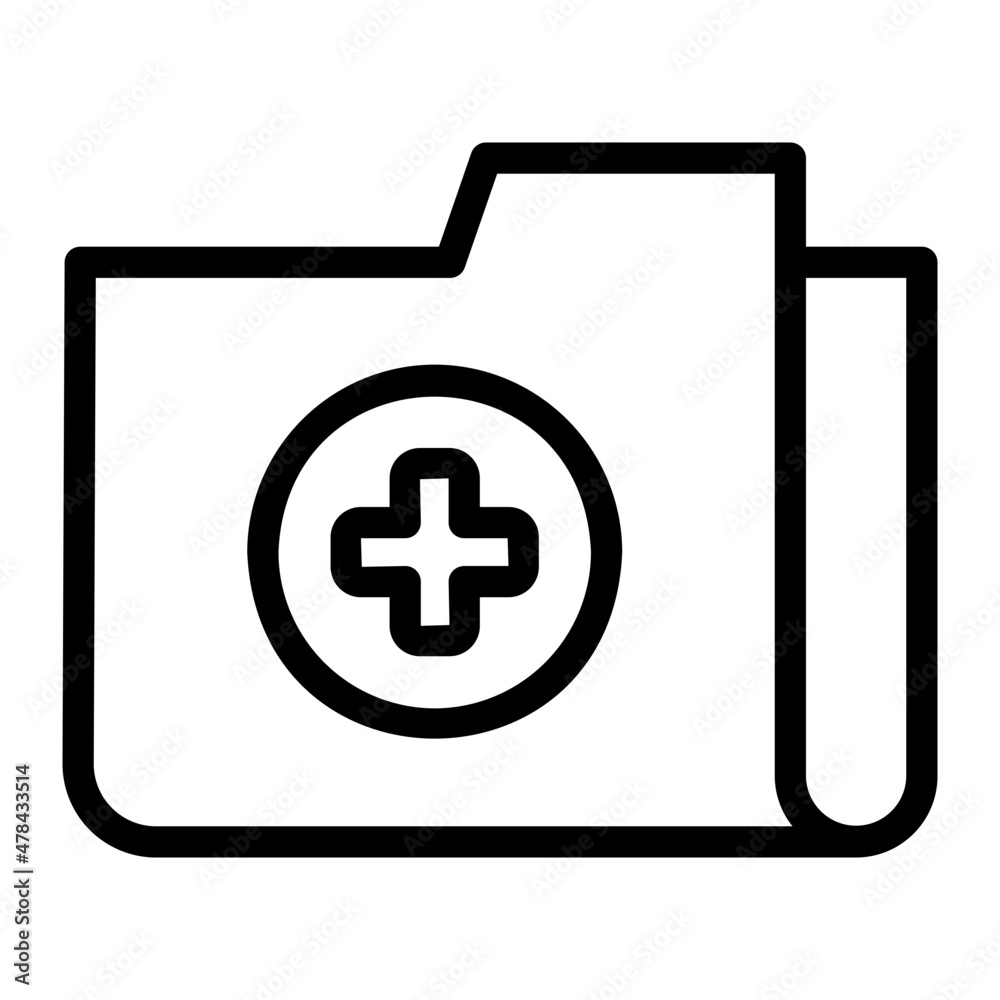 Obraz premium file line icon