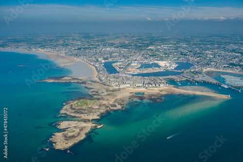 Historic Coastal City of Saint Malo Normandy France