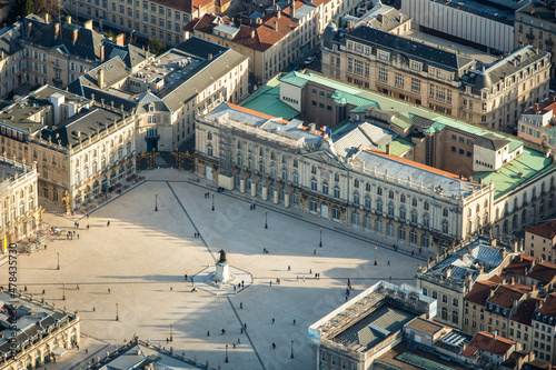 Aerial Place Stanislas Nancy Lorraine France photo