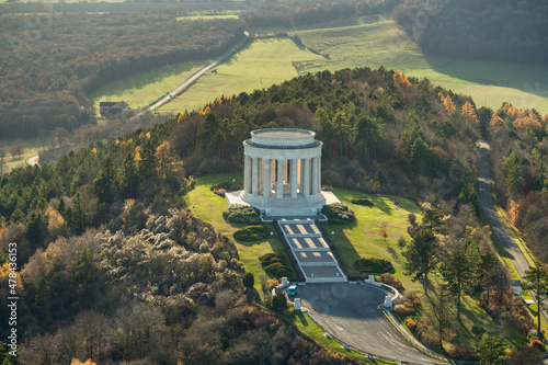 Aerial Mont Sec et sa Butte Lorraine France photo