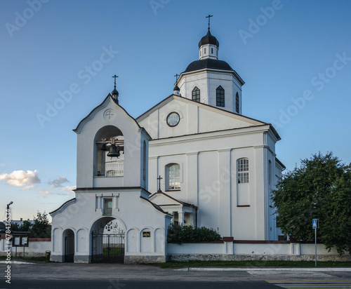 Savior Transfiguration Church in Rakov (Minsk region). Belarus.