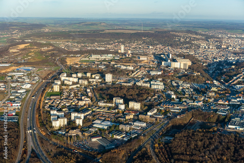 Aerial Nancy Lorraine France