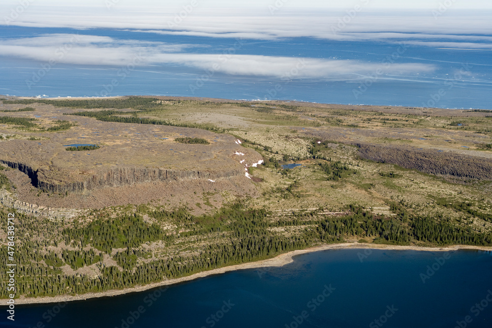 Merry Island and Castel Island Nunavik Quebec Canada