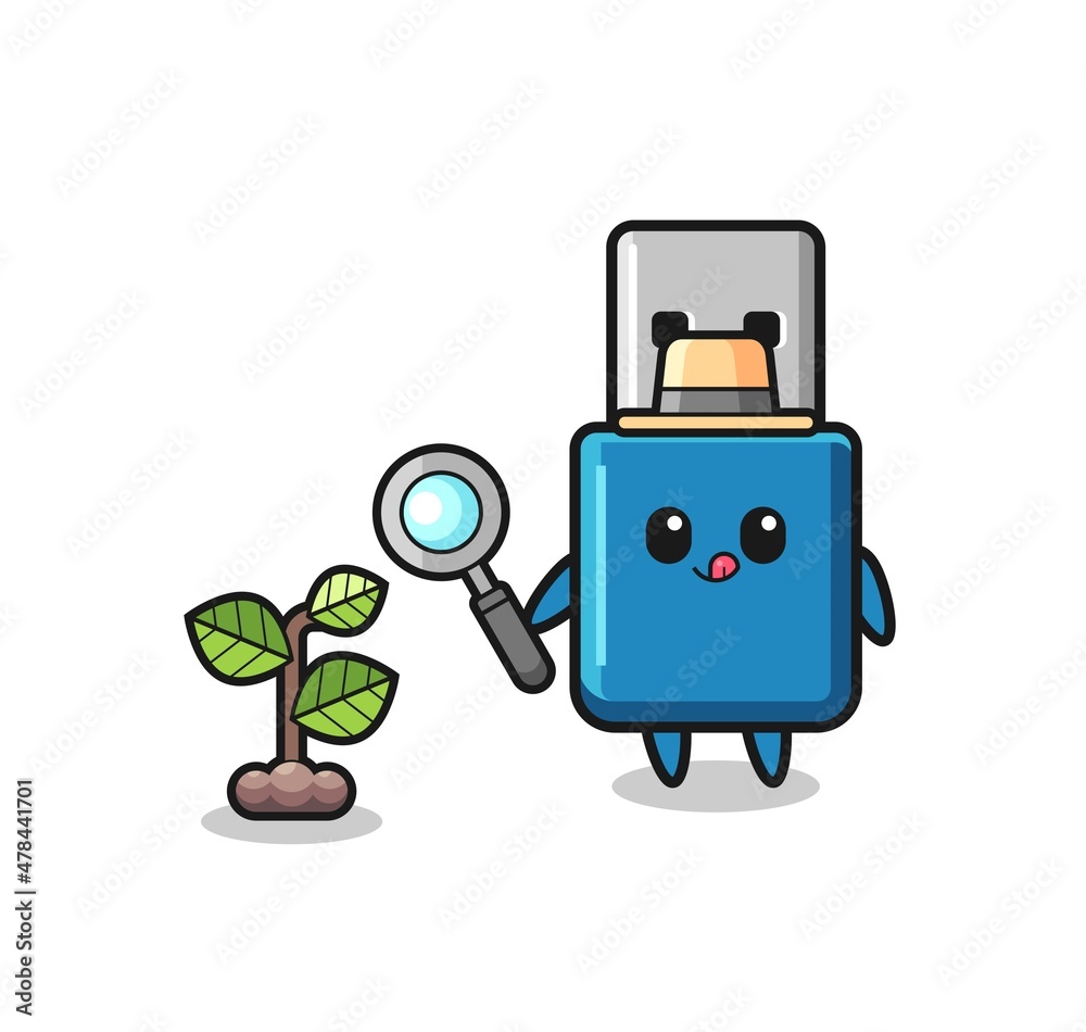 cute flash drive usb herbalist researching a plants cute flash drive usb herbalist researching a plants