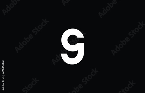 Initial based clean and minimal letter. CG logo creative and monogram icon symbol. Universal elegant luxury alphabet vector design