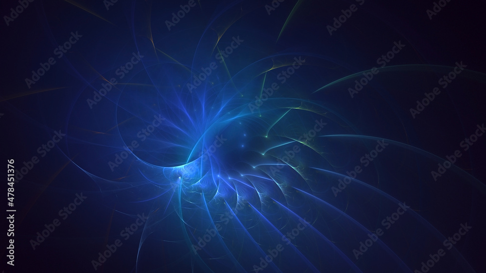 3D rendering abstract colorful fractal light background 3D rendering abstract colorful fractal light background