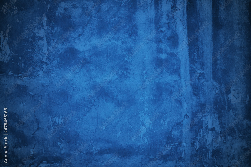 Obraz premium blue concrete background