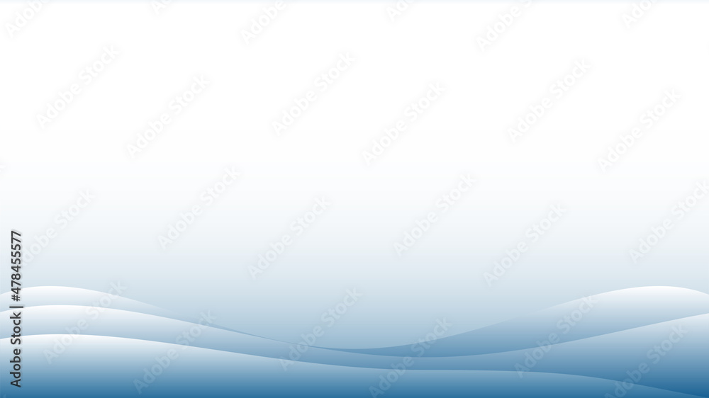 Obraz premium Down Blue Wave Background