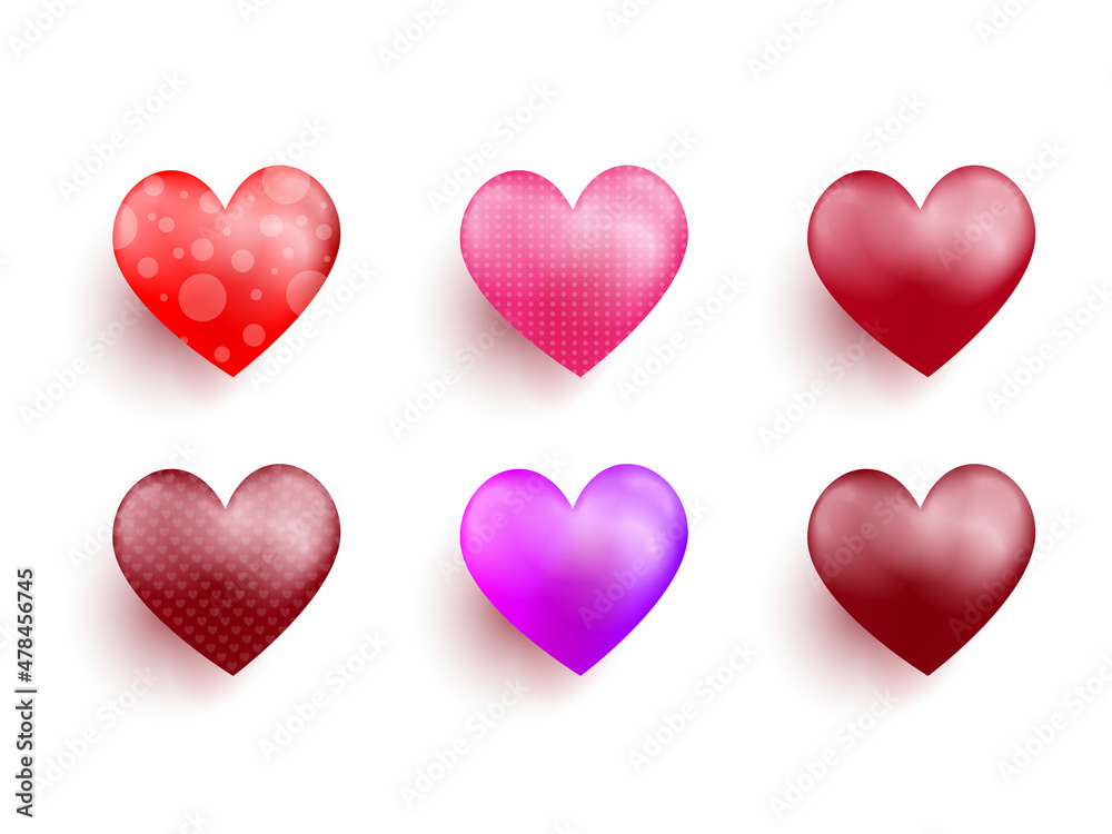valentine's day creative heart vector design 