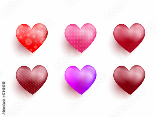 valentine's day creative heart vector design 