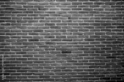 Black brick wall dark background