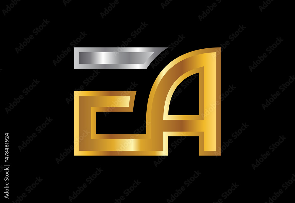 Initial Letter E A Logo Design Vector. Graphic Alphabet Symbol For Corporate Business Identity Initial Letter E A Logo Design Vector. Graphic Alphabet Symbol For Corporate Business Identity
