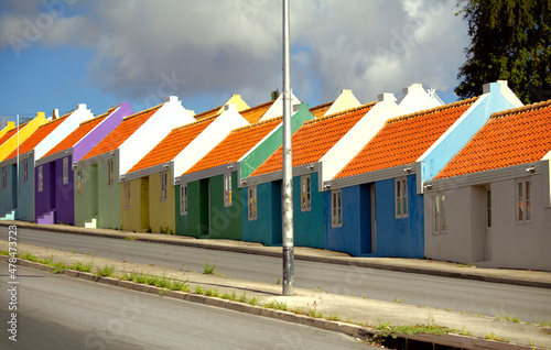 Willemstad the capital of Curacao