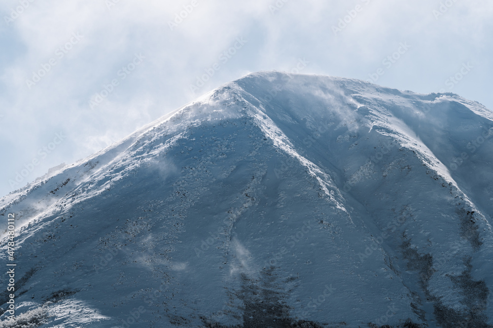 美しい雪山 美しい雪山
