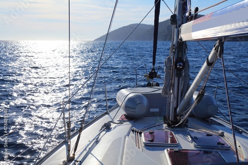 Pakleni islands sailing in Croatia