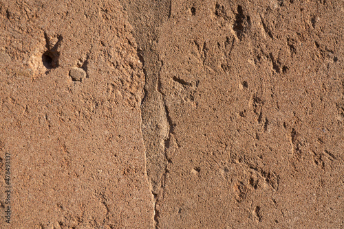 background in the form of brown stone old wall