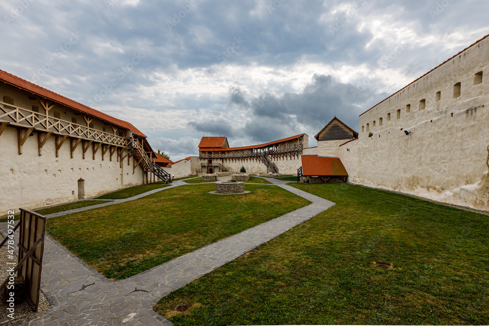The Marienburg castle of Feldiora in Romania	