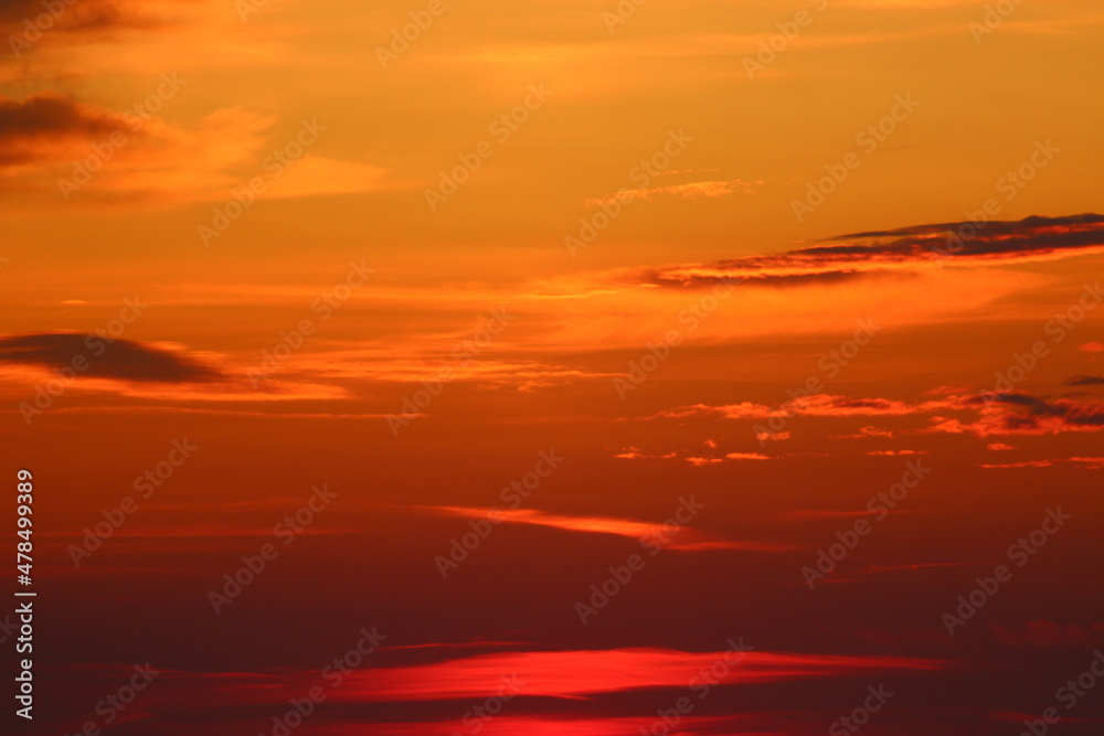 Naklejka premium Sonnenuntergang