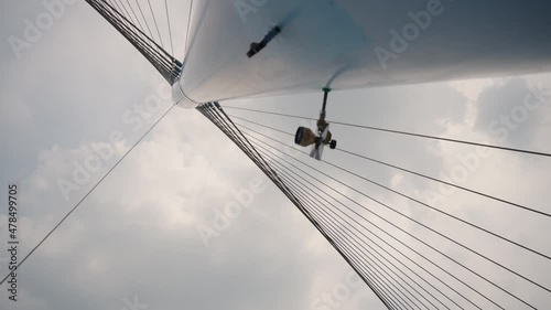 Seoul, South Korea - Jun 2020 : Saetgang bridge, Seoul, South Korea photo