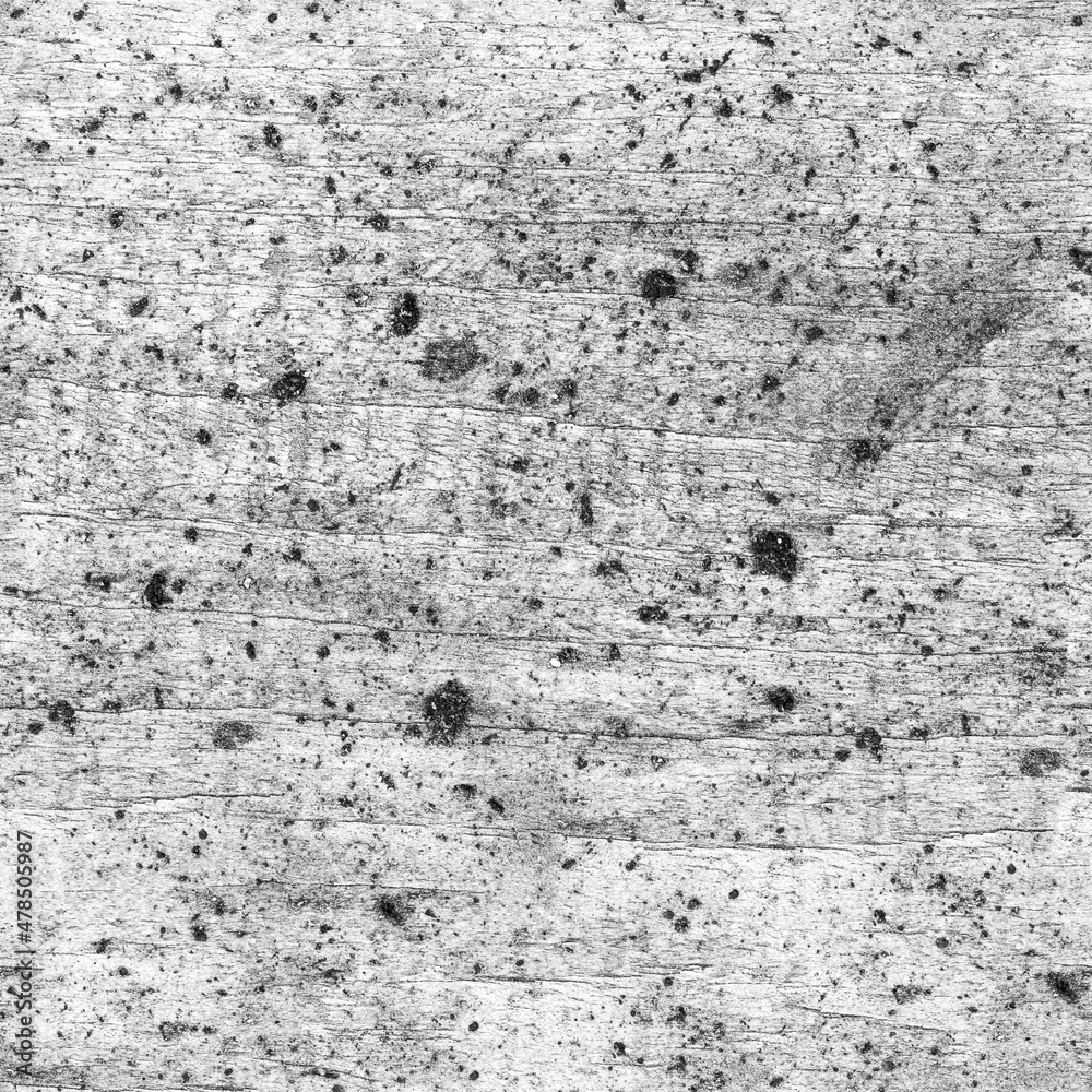 Fototapeta premium Black and white seamless grunge texture. Abstract chaotic background. Sample for creating a large seamless surface