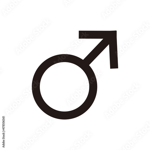 Male icon vector symbol illustration