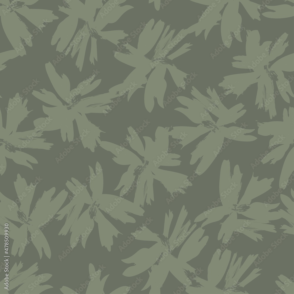 Floral Brush strokes Seamless Pattern Background Floral Brush strokes Seamless Pattern Background