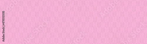 桜色の矢絣模様の和紙、和柄バナー背景素材	