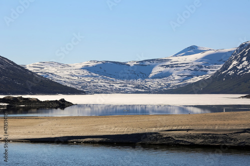 Lake Gjevilvatnet, Norway photo