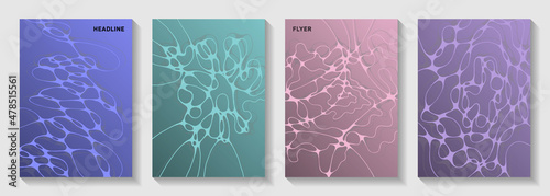 Artificial intelligence concept abstract vector
