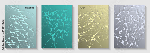 Artificial intelligence concept abstract vector