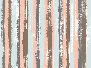 Sierkussen Schilder en tekenlijnen patronen Verticale gouache lijnen abstract patroon  © SunwArt