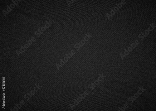 Black background with paper texture wall design. Vector illustration. Eps10 