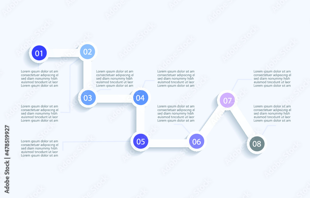 Naklejka premium Infographic elements for annual reports