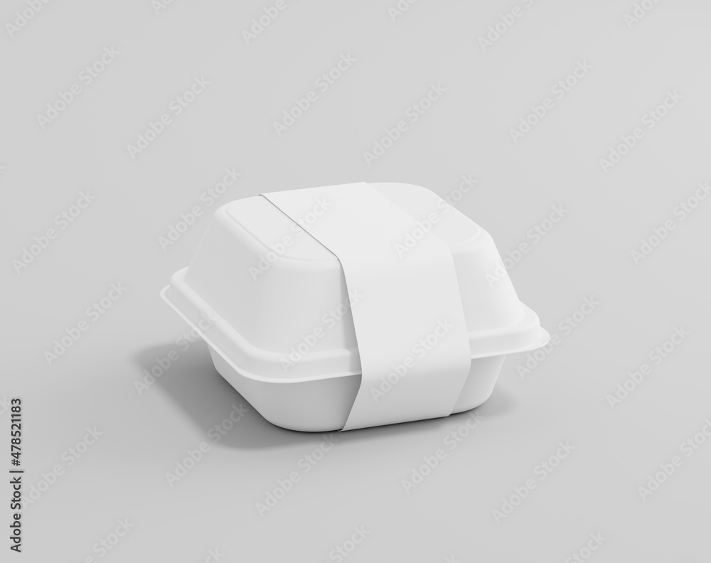 Eco-friendly square food package Eco-friendly square food package