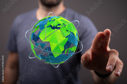 Ecology concept of green Ea...