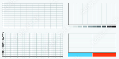 Infographic elements for annual reports