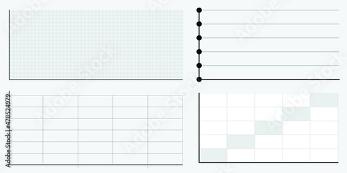Infographic elements for annual reports