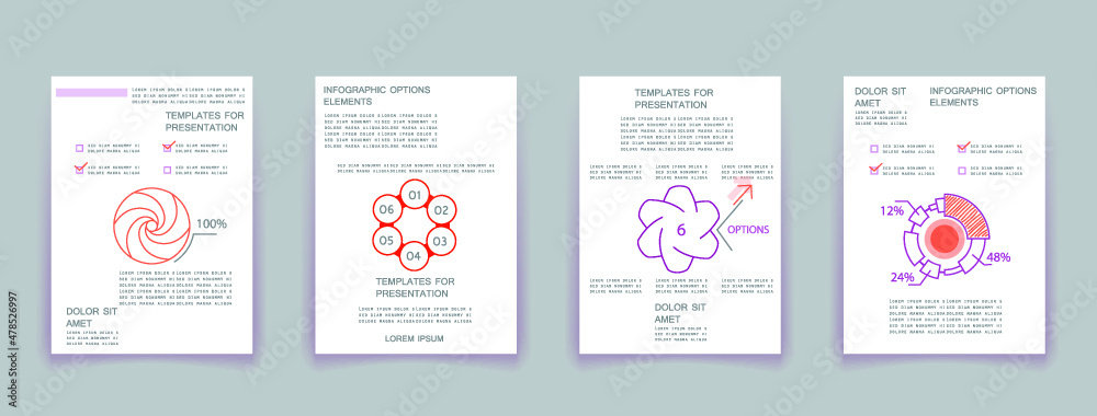 Cards for business data visualization