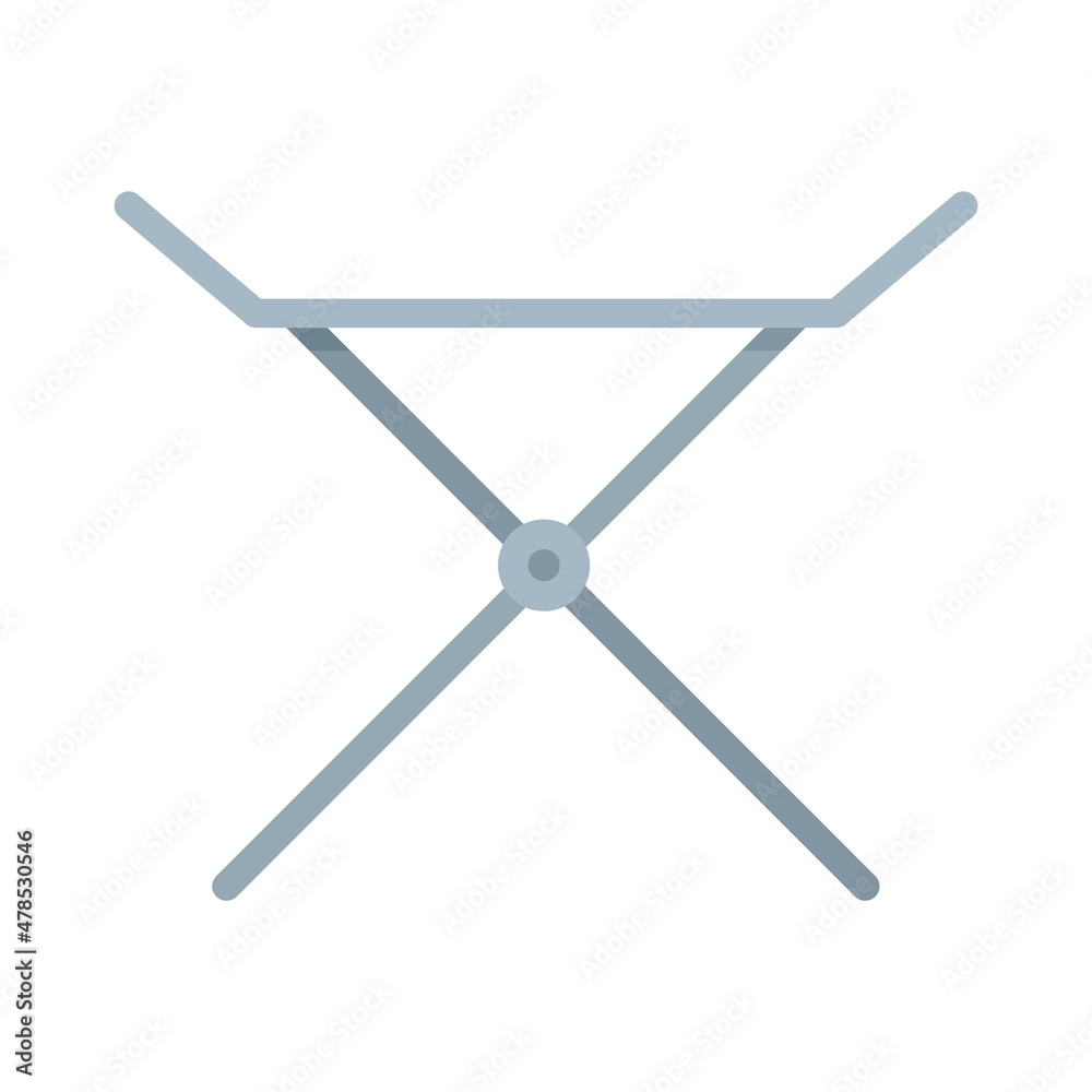 Dryer equipment icon flat isolated vector Dryer equipment icon flat isolated vector