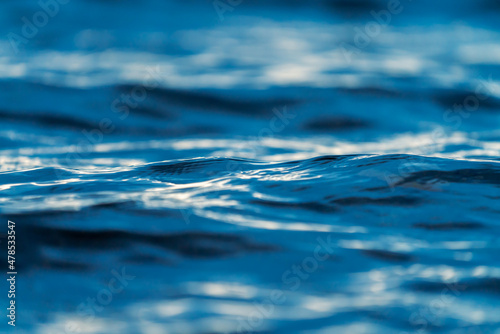 Blaues Wasser