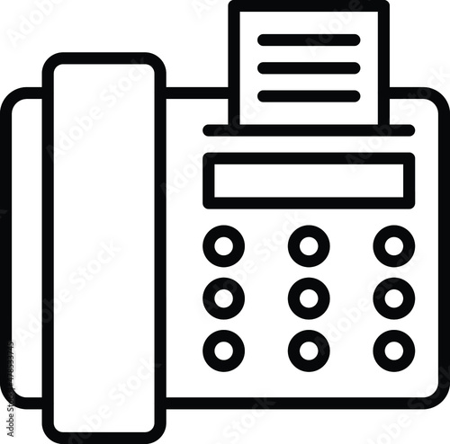 Fax Icon Style
