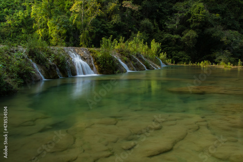 Cascades National Park in Guatemala Semuc Champey