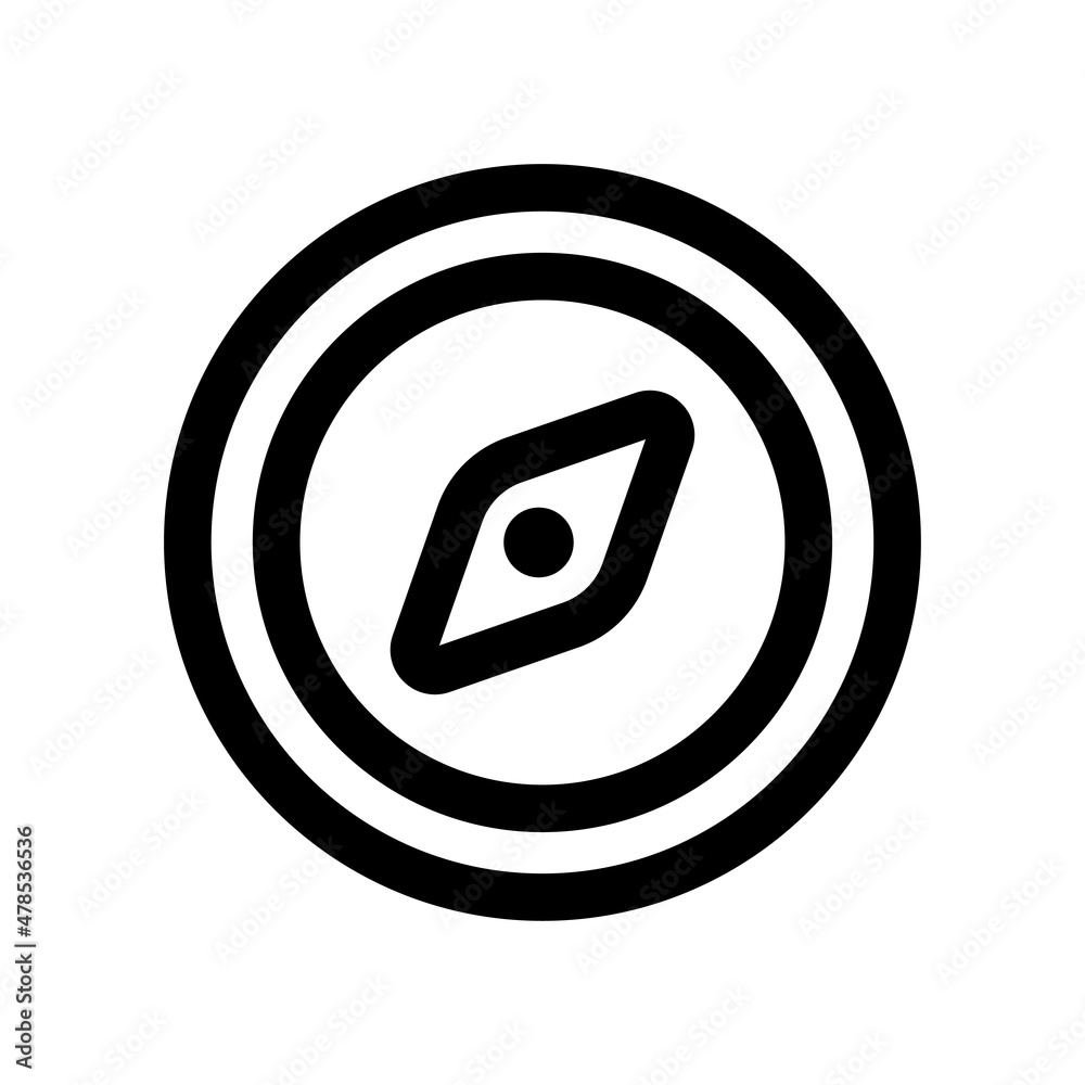 Compass vector Flat Icon Design Symbol on White background EPS 10 File Compass vector Flat Icon Design Symbol on White background EPS 10 File