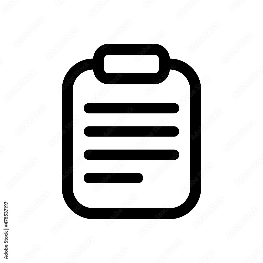 Clip Board vector Flat Icon Design Symbol on White background EPS 10 File Clip Board vector Flat Icon Design Symbol on White background EPS 10 File