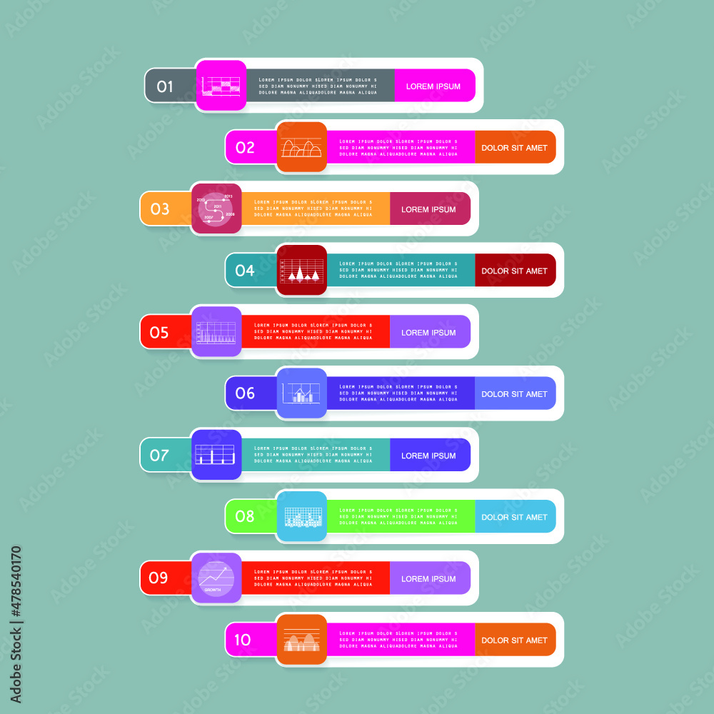 Infographic elements for annual business reports Infographic elements for annual business reports