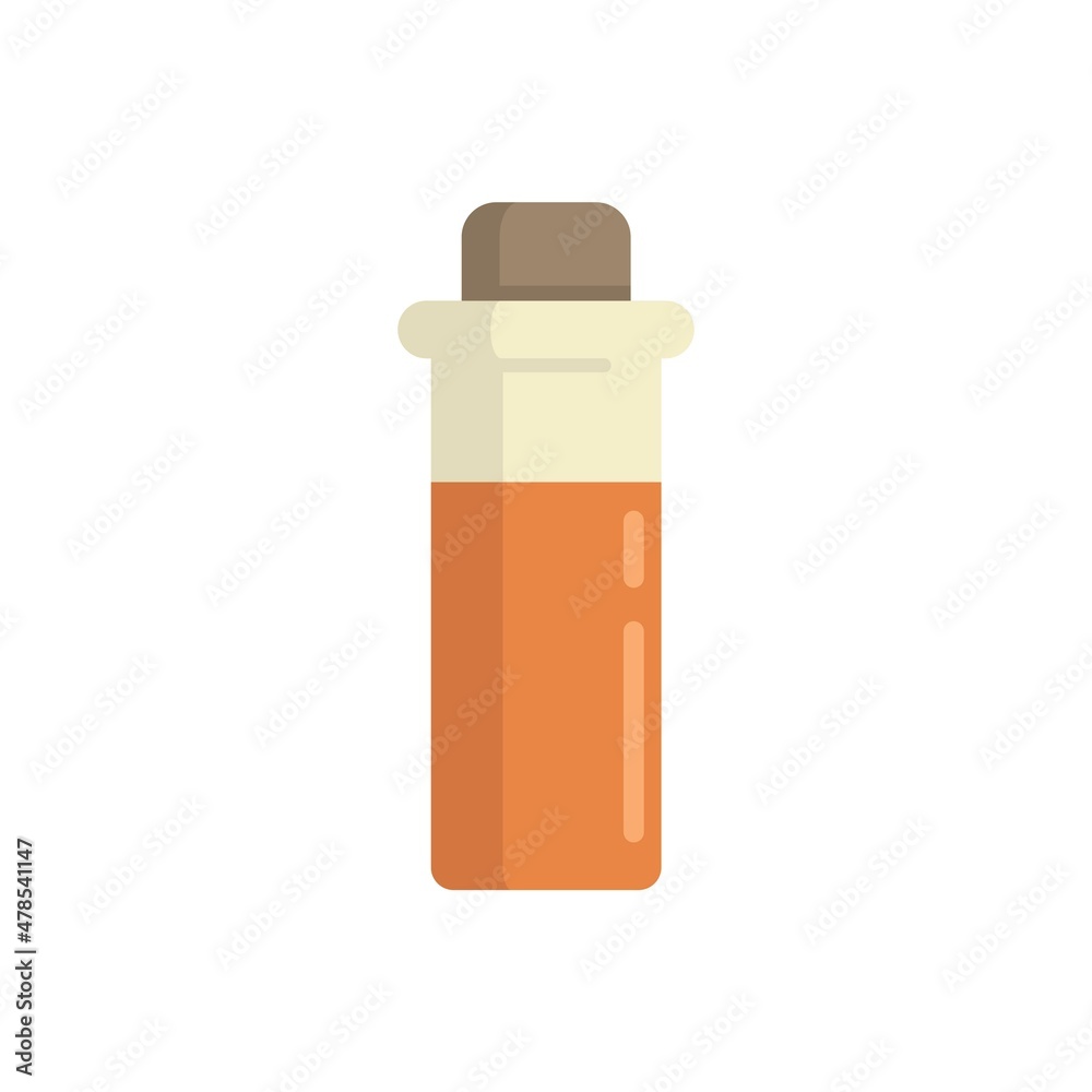 Molecular cuisine potion icon flat isolated vector Molecular cuisine potion icon flat isolated vector