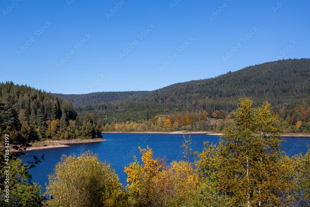 Fototapeta premium schwarzenbach dam