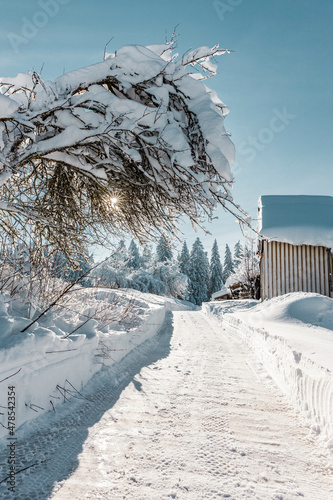 Winterlandschaft im Allgäu