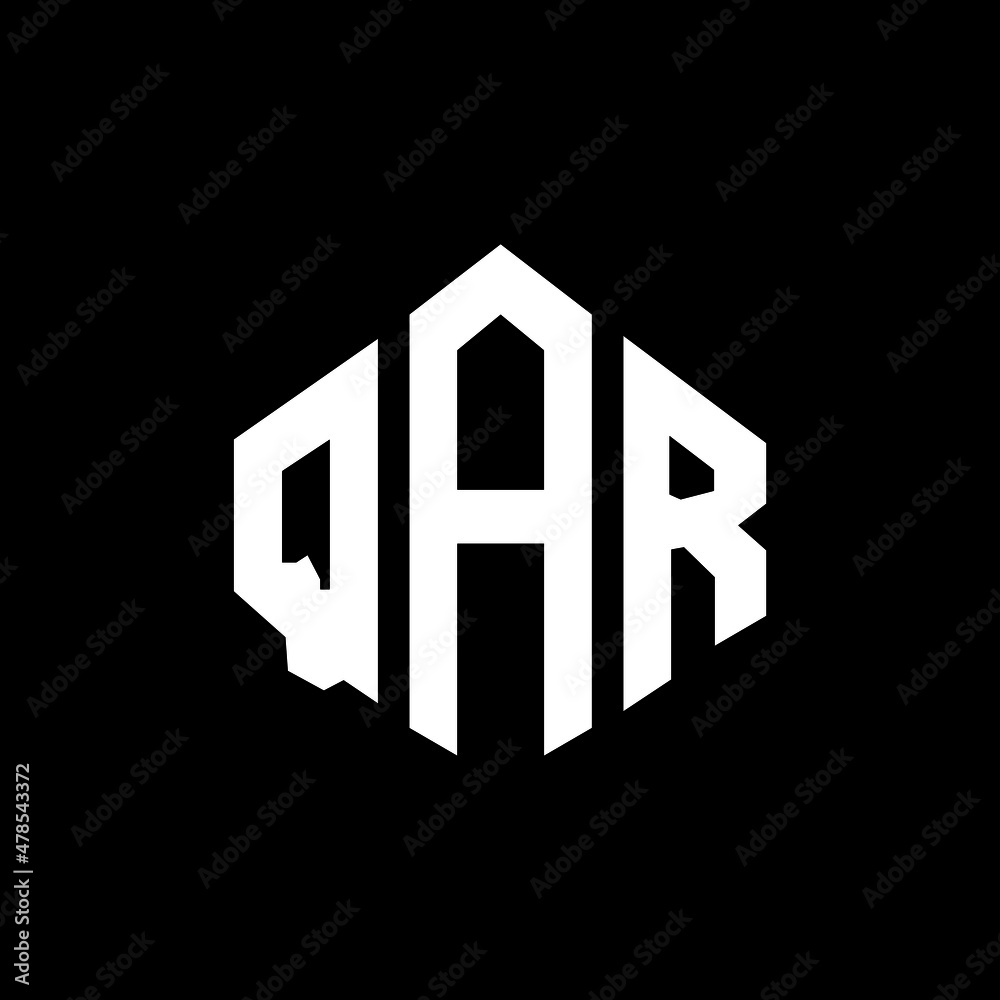 QAR letter logo design with polygon shape. QAR polygon and cube shape logo design. QAR hexagon vector logo template white and black colors. QAR monogram, business and real estate logo. QAR letter logo design with polygon shape. QAR polygon and cube shape logo design. QAR hexagon vector logo template white and black colors. QAR monogram, business and real estate logo.